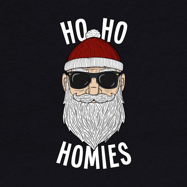 Ho Ho Homies - Cool Santa Claus by Ratatosk